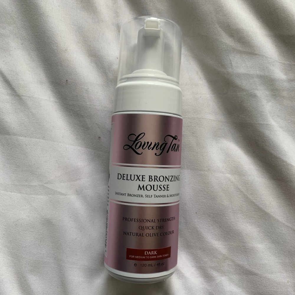 Loving tan bronzing mousse in dark